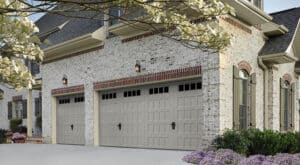 Carriage-style garage door