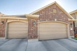 Double garage doors