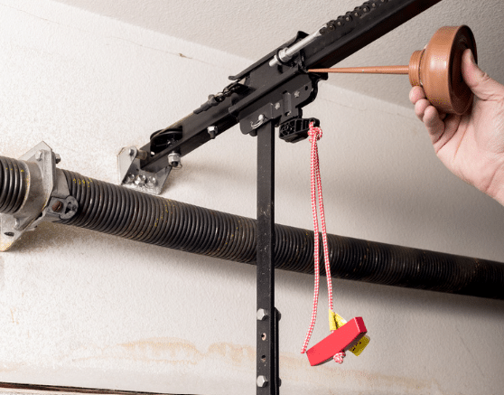 Lubricating Garage Door Parts