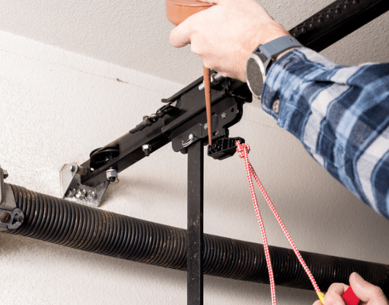 Lubricating Garage Door Parts
