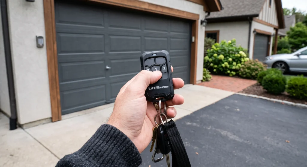 How to Fix a Garage Door Remote With Short Range Due to a Weak Battery