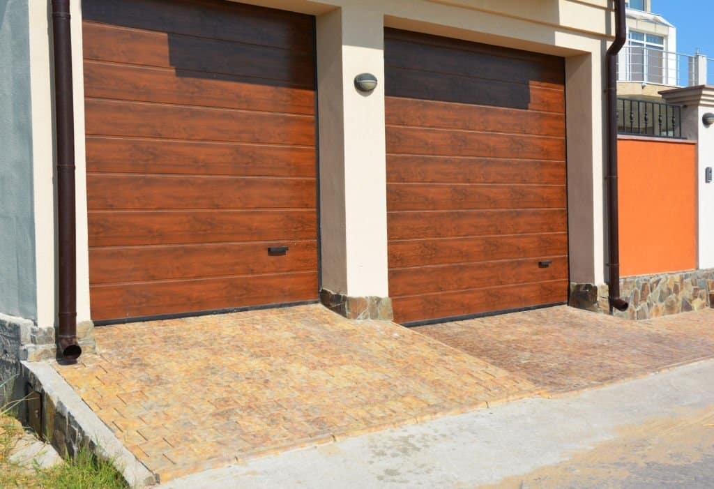 Residential garage door