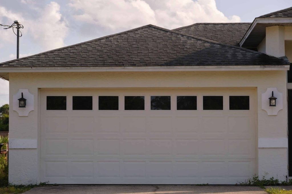 Residential garage door