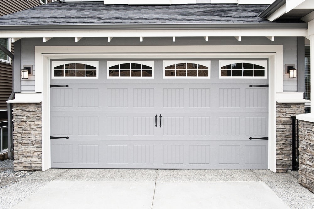 Insulated garage door